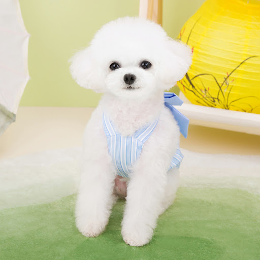 Title 7, Pet Clothes Dog Chest And Back Traction Skirt C...