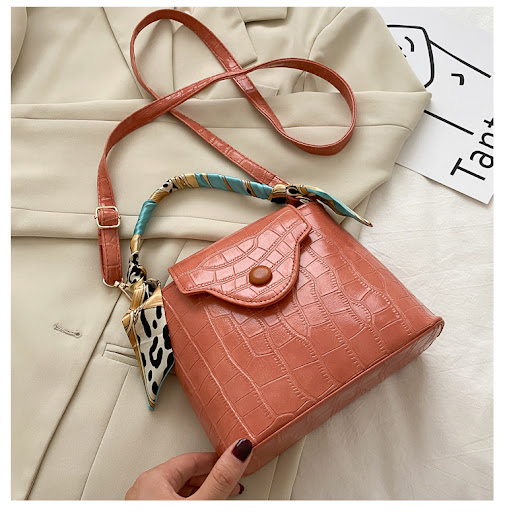 Title 4, Silk scarf portable cross carrying versatile bu...