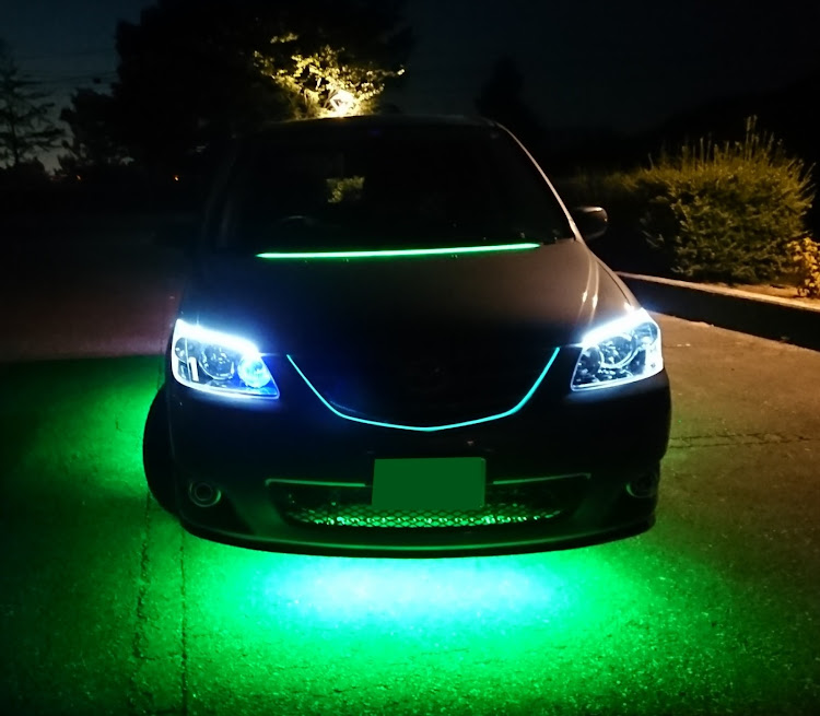 MPVのmpv・LED取付・DIY・もぅ暑くてたまらん…・LUMINOUSに関するカスタム事例の投稿画像4枚目