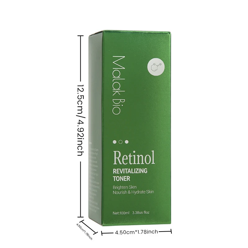 Tonique au Rétinol pour réduire les ridules. Obtenez une peau plus lisse, plus jeune et atténuez l'apparence des rides.
