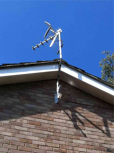New digital aerial installed