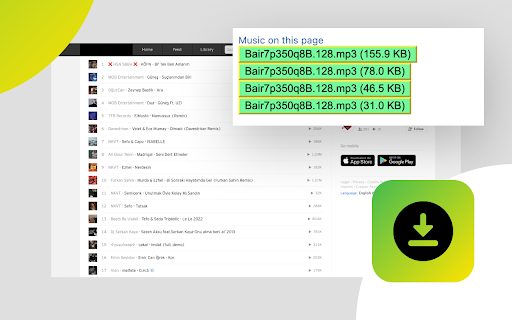 Music downloader