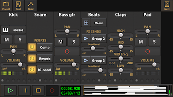 Audio Evolution Mobile Studio Screenshot