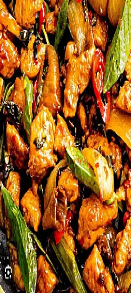 Chilli Basil Chicken Dry