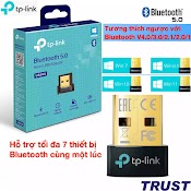 Usb Bluetooth, Bộ Chuyển Đổi Bluetooth Tp - Link Ub500 Usb Nano Bluetooth 5.0, Ub400 Usb Nano Bluetooth 4.0