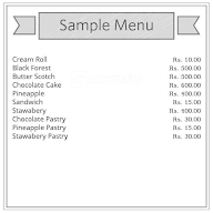 Flora Bakery menu 1