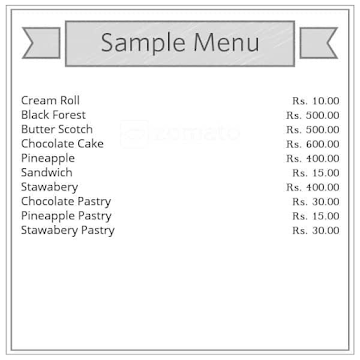 Flora Bakery menu 