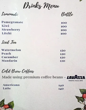 Largo Pizzeria menu 