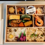 bento box for shinkansen in Osaka, Japan 