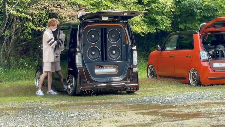 Nボックスカスタムの全国Nシリーズ オフ・高雄パークウェイ・N-BOX custom・オフ会に関するカスタム事例の投稿画像10枚目