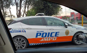 A JMPD vehicle with a huge typo spotted on Johannesburg's streets. 