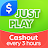 JustPlay: Earn Money or Donate icon