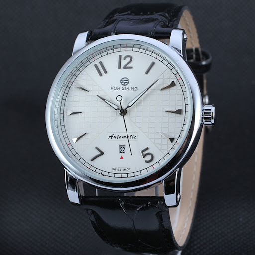 Title 8, Digital scale automatic mechanical watch, track...