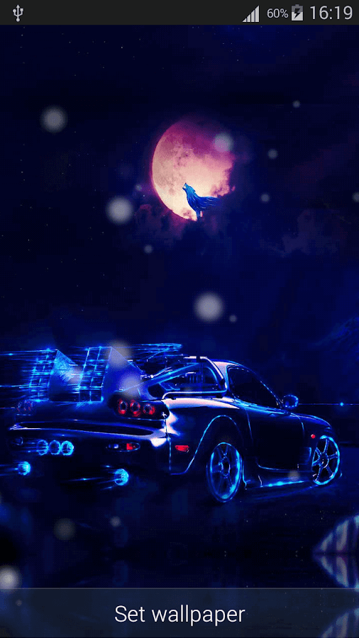 Neon Cars Live Wallpaper HD Android Apps on Google Play