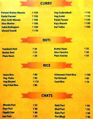 Sai Prasadham menu 2