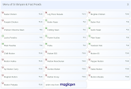 Sr Biriyani & Fast Foods menu 3