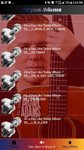 Full Album of Bryan Adams