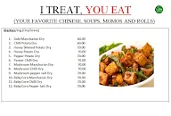 I Treat, You Eat menu 2