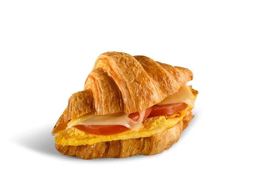 Omelette, Cheese & Tomato Croissant