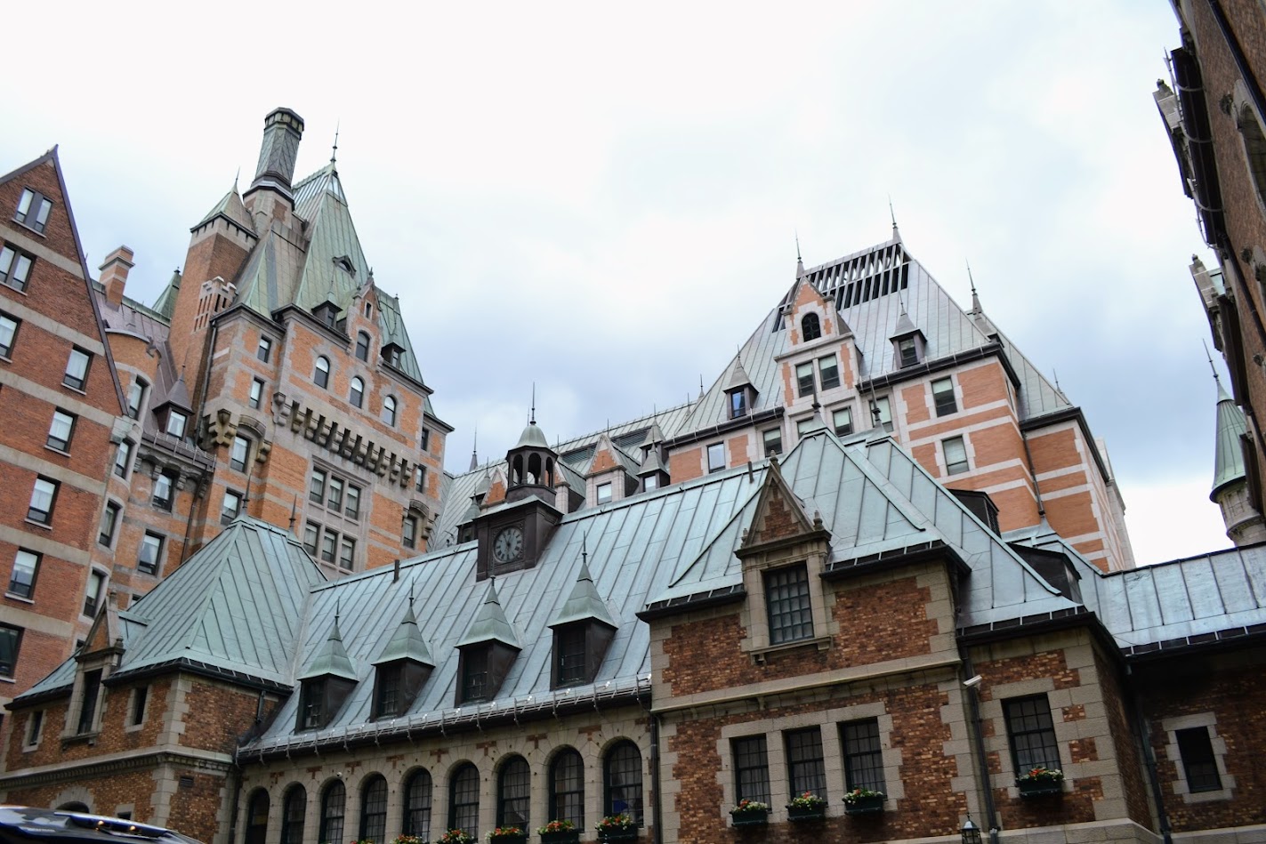 Готель "Шато-Фронтенак". Квебек, Канада (Château Frontenac. Quebec, Canada)