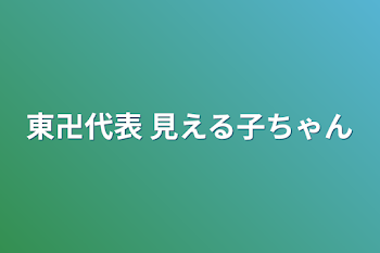 東卍代表 見える子ちゃん