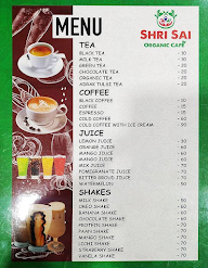 Shri Sai Organic Cafe menu 1