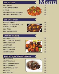 Gowdara Mane Oote menu 1