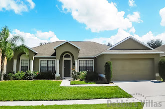 Orlando vacation villa, close to Disney World, private pool, peaceful Davenport community