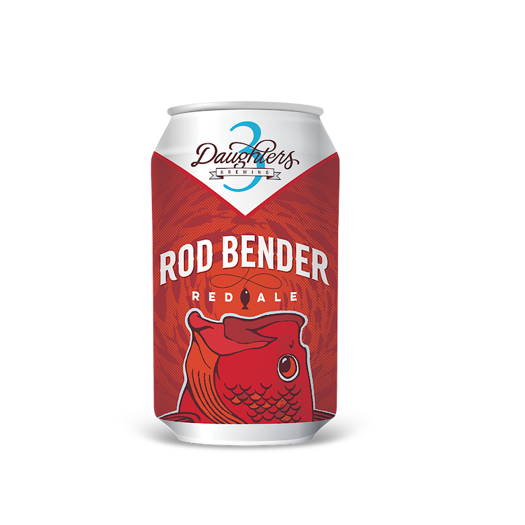 Logo of 3 Daughters Rod Bender Red Ale