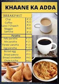 Khaane Ka Adda menu 1