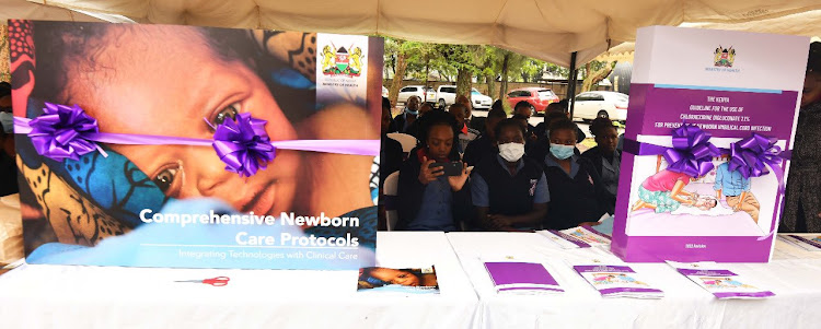 Members of public during the launch the Comprhensive Newborn Care Protocols at Pumwani Hospital on November 17.