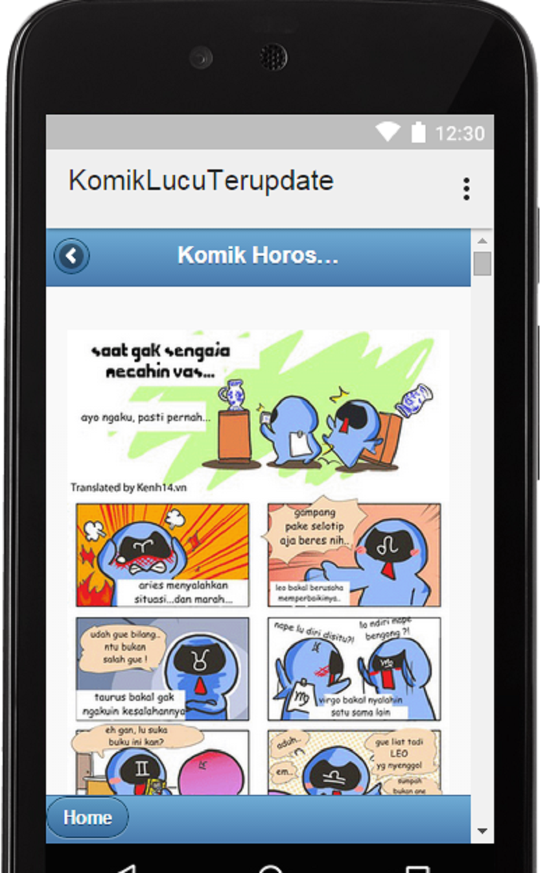 Funny comic update Screen 3