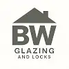 B W Glazing and Locks Logo