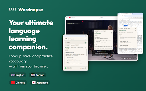 Wordnapse screenshot 1