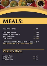 Godavari Andhra Mess menu 2