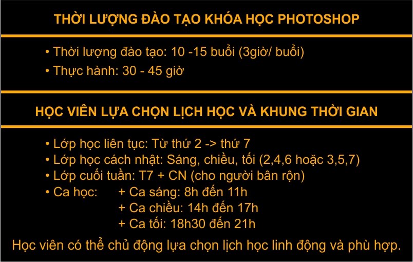 Ưu đãi khóa học photoshop cho người mới bắt đầu tại Thanh Oai