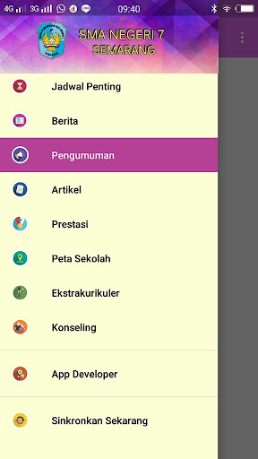 School App SMA Negeri 7 Semarang