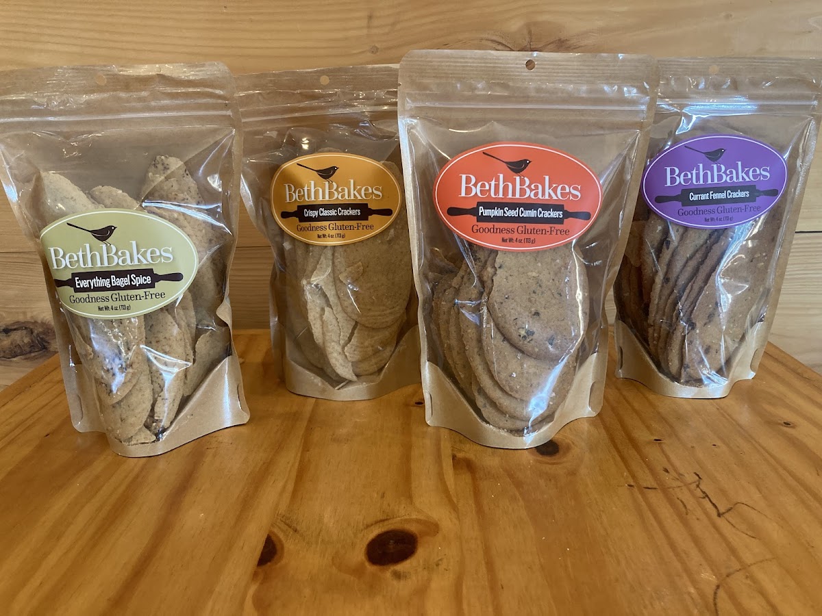 Rhide Iland favorite gluten free snacks! From Beths Bakes