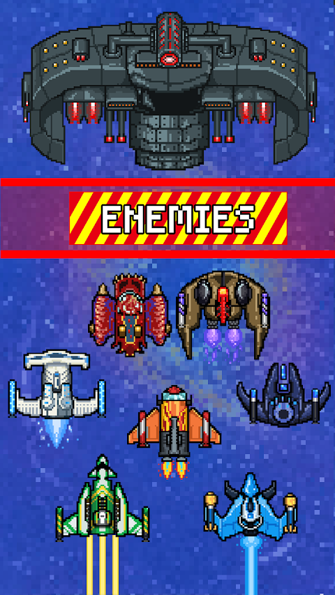 Pixel Planet War: Infinity Galaxy Attackのおすすめ画像2