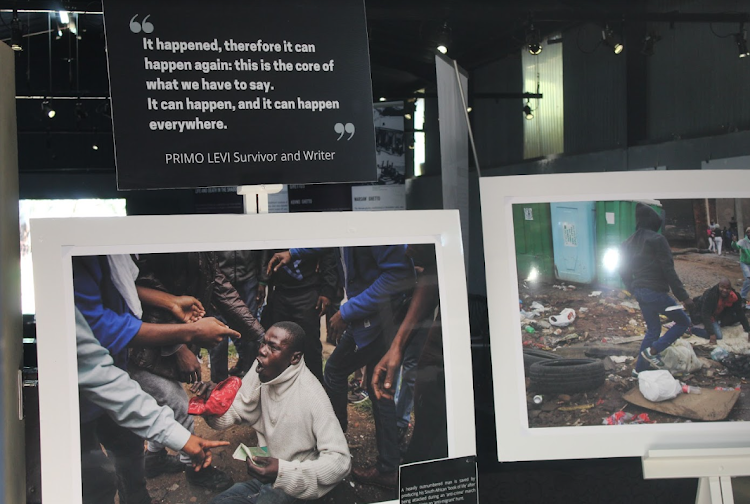 One of the displays at the Holocaust and Genocide Centre museum in Howick.