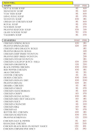 Mr' Yummy Bites menu 2