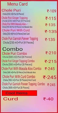 Bhatura Express menu 2
