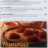 Falafel's menu 3