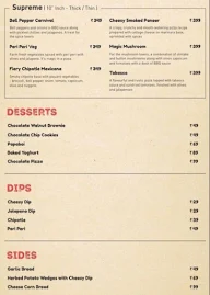 Huber & Holly menu 3