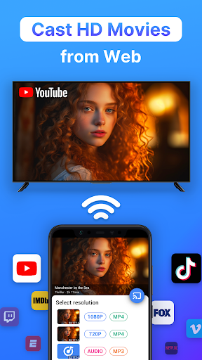 Screenshot Cast to TV - Screen Mirroring