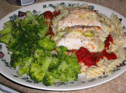 I love making this dish! I like to put it on pasta with homemade spaghetti sauce.

Congrats on the blue ribbon too!