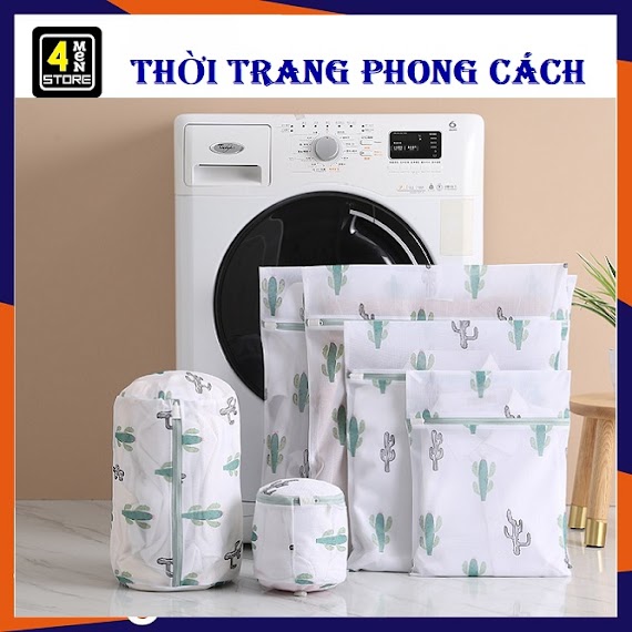 Set 5 Túi Lưới Giặt Đựng Quần Áo, Đồ Lót Trong Máy Giặt - Túi Giặt Bảo Quản Quần Áo [ Shop Giao Mẫu Ngẫu Nhiên ]