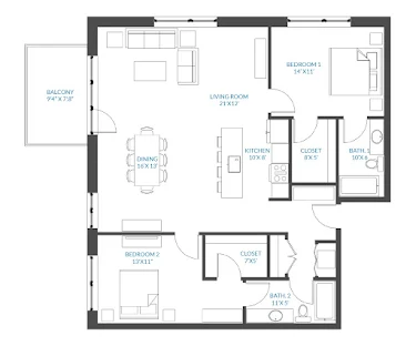 Floor Plan Diagram