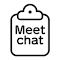 Item logo image for Google Meet Chat to Clipboard