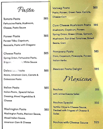 Shiv Sagar Pure Veg Restaurant menu 